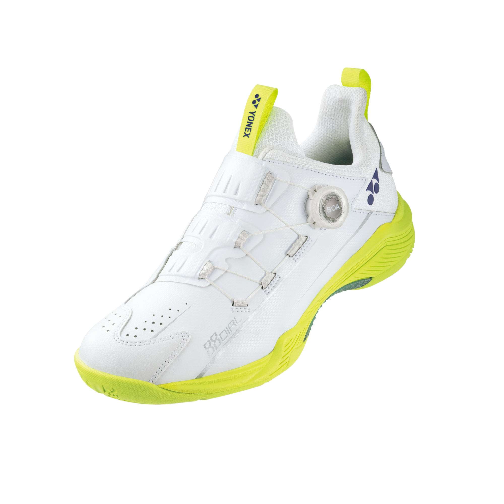 YONEX POWER CUSHION 88 DIAL 2 WHITE LIME YELLOW